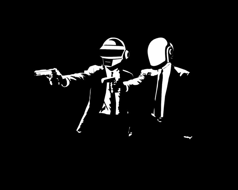 Two Figures with Helmets