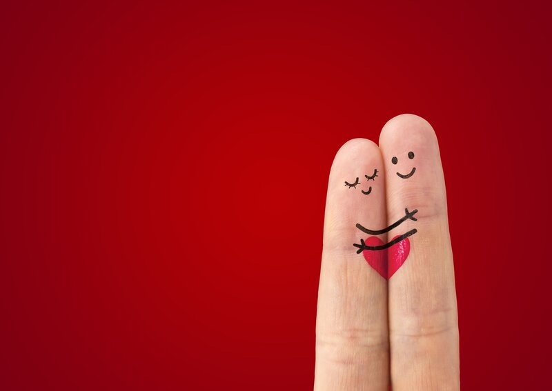 Two Fingers Hugging