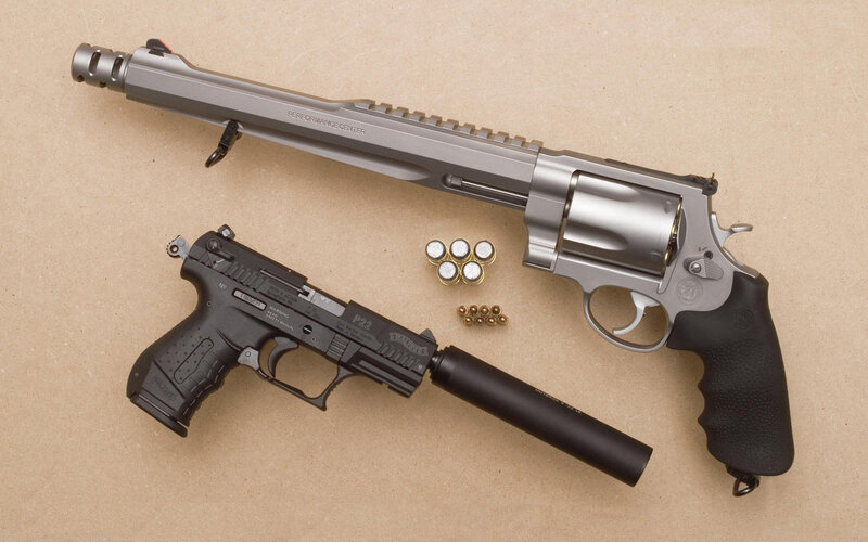 Two Firearms with Ammunition — Black