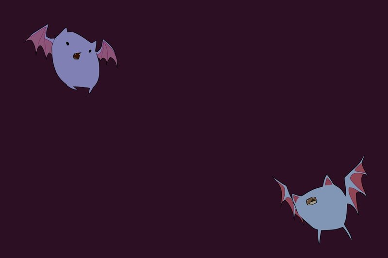 two flying creatures