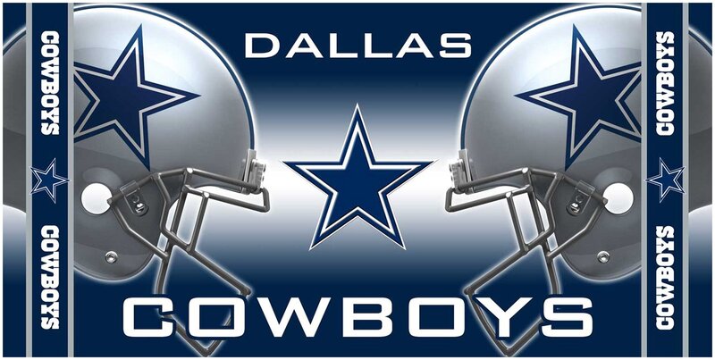 Two Football Helmets