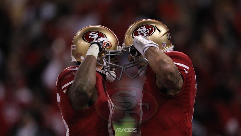 Two Football Players — Red
