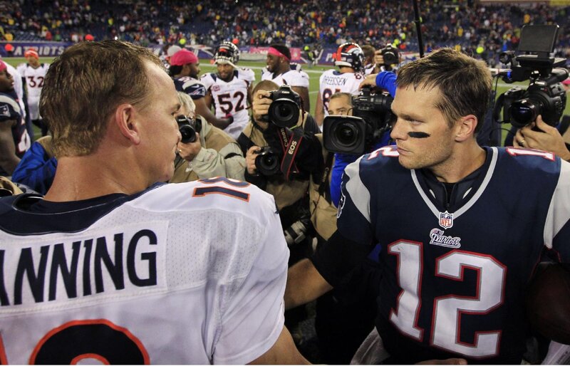 Two Football Players Talking