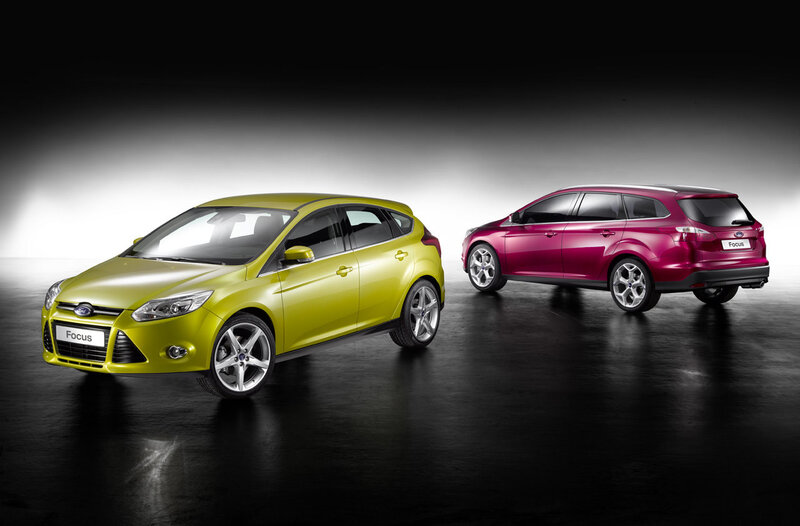 Two Ford Focus Cars