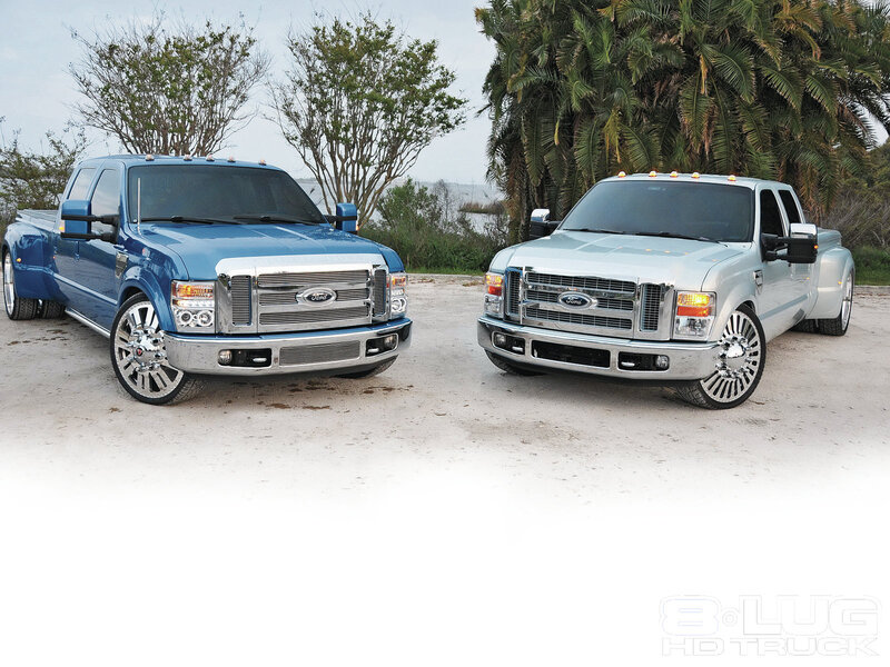 Two Ford Trucks