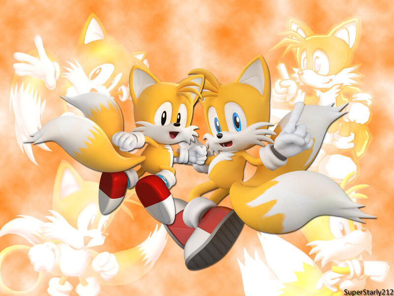 Two Fox Characters