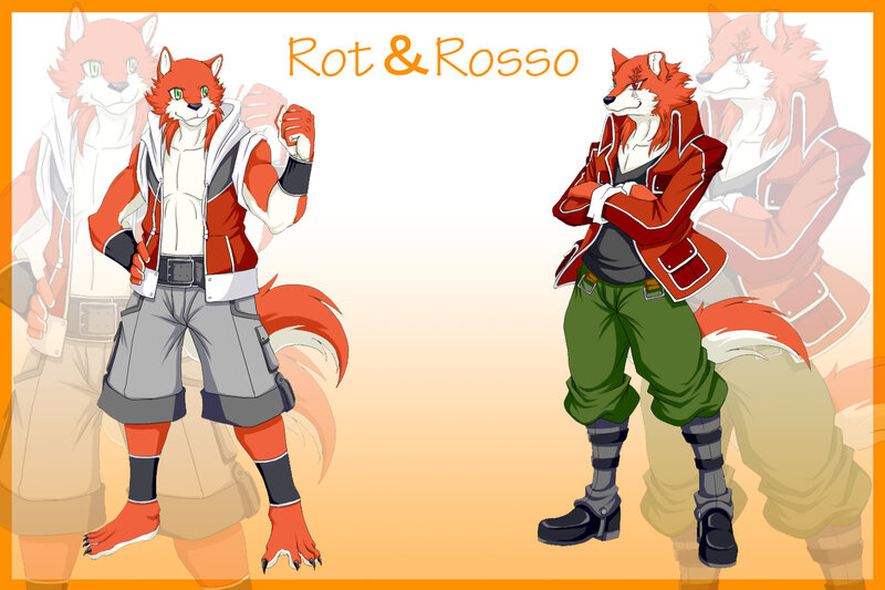 Two Fox-like Characters