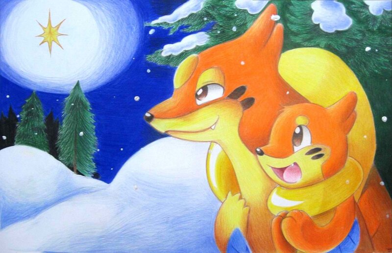 Two Fox-like Creatures