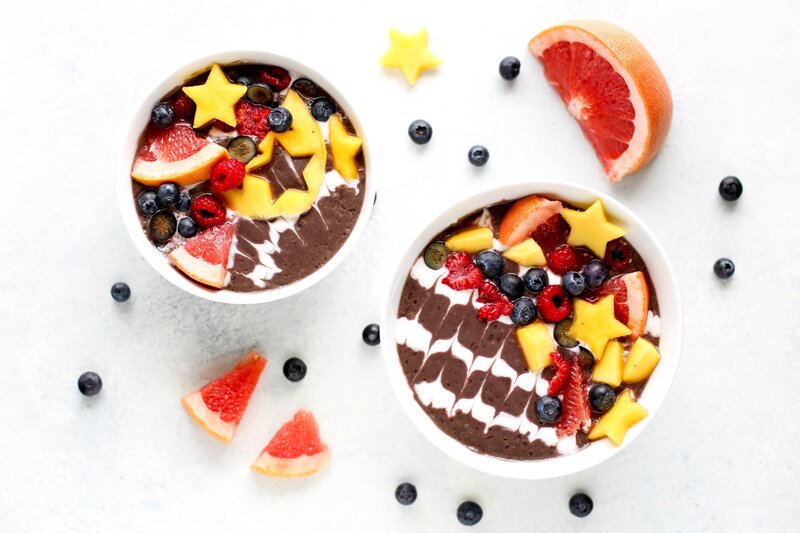 Two Fruit Bowls