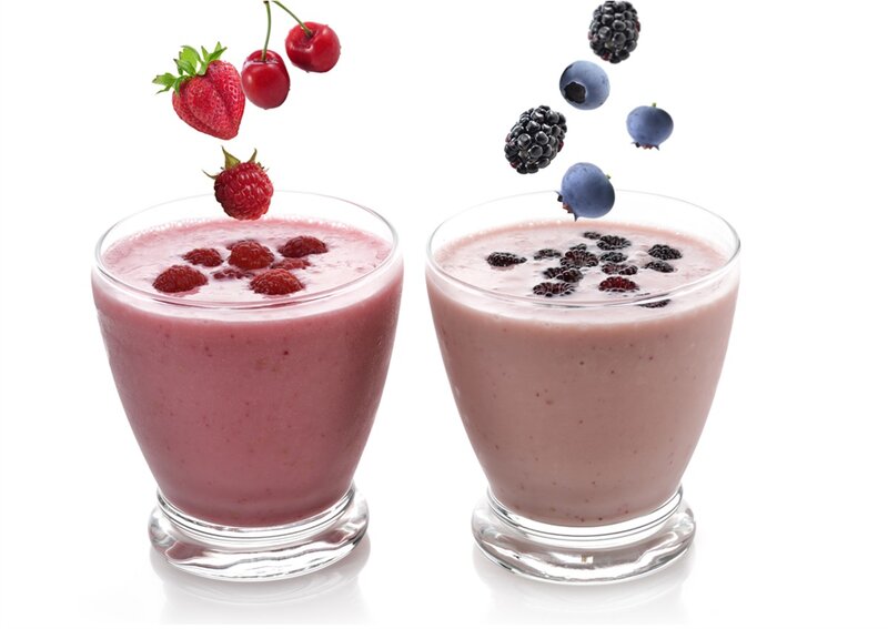 Two Fruit Smoothies