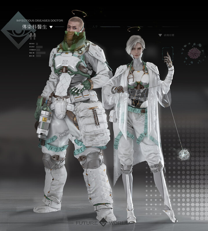 Two Futuristic Doctors