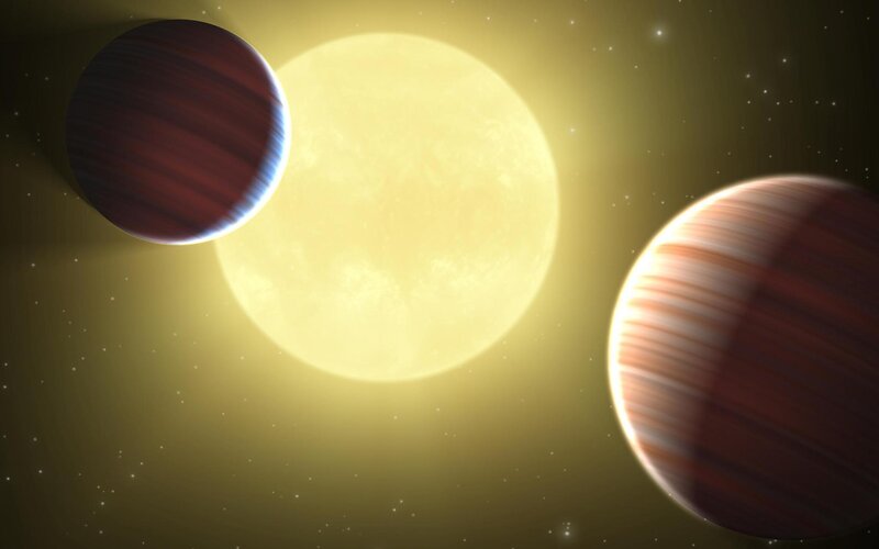 Two Gas Giant Planets