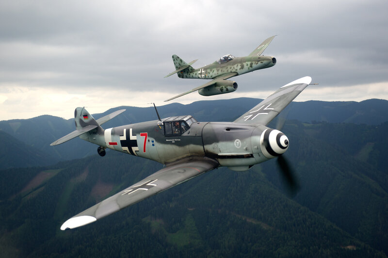 Two German Fighter Planes