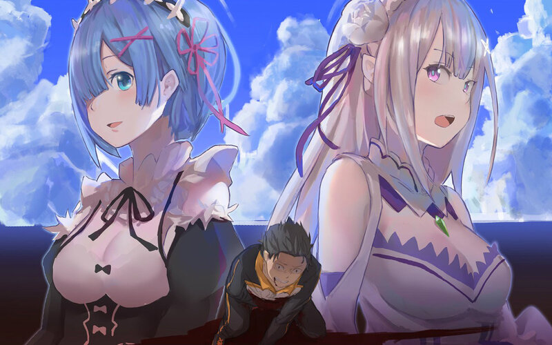 Two Girls and a Boy — Blue, Dramatic