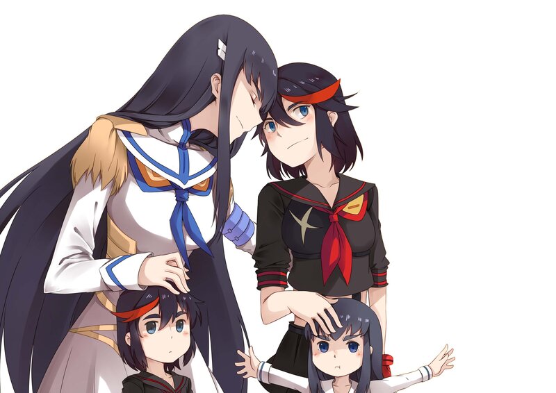 Two Girls and Two Women