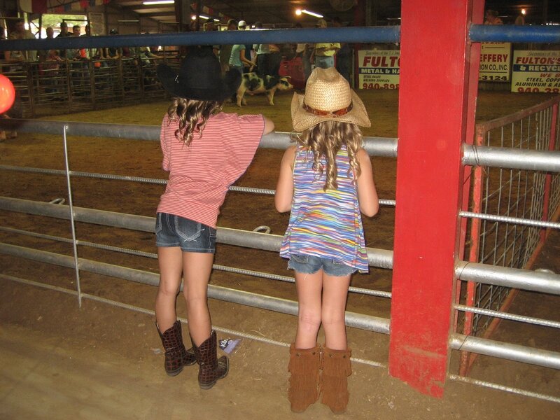 Two Girls at a Fair