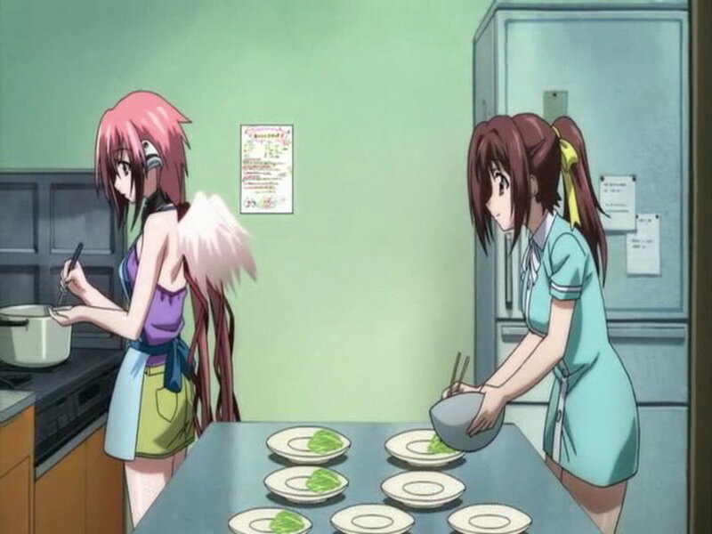 Two Girls Cooking