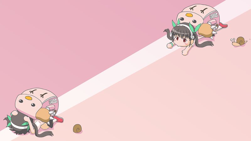 Two Girls Crawling