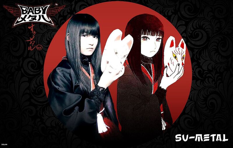 Two Girls Holding Fox Masks