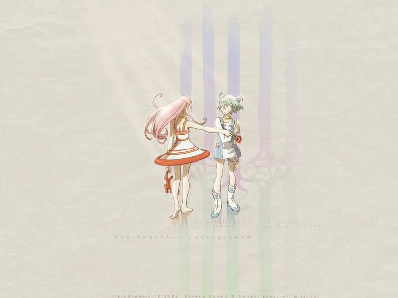 Two girls holding hands