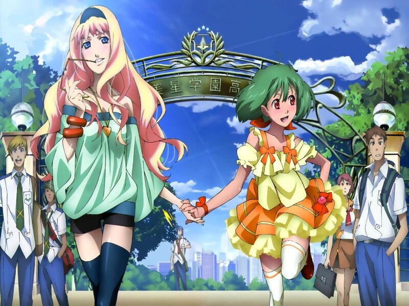 Two Girls Holding Hands — Blue, Cheerful