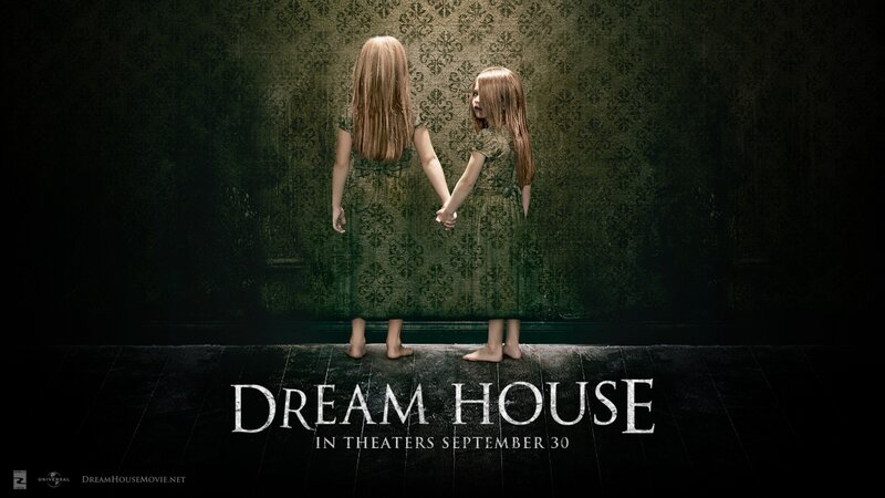 Two Girls Holding Hands — Green, Dark, Eerie