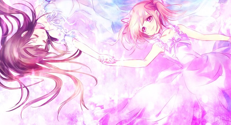 two girls holding hands in a dream