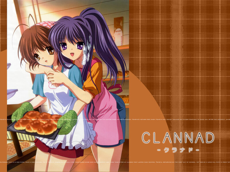 Two Girls in a Bakery — Purple
