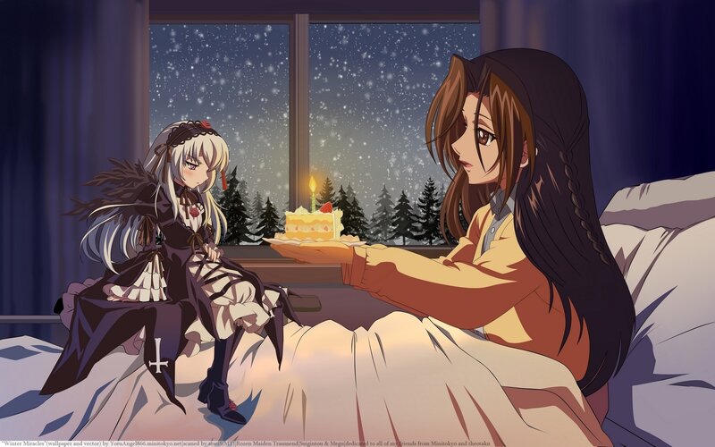 Two Girls in a Bedroom — Brown