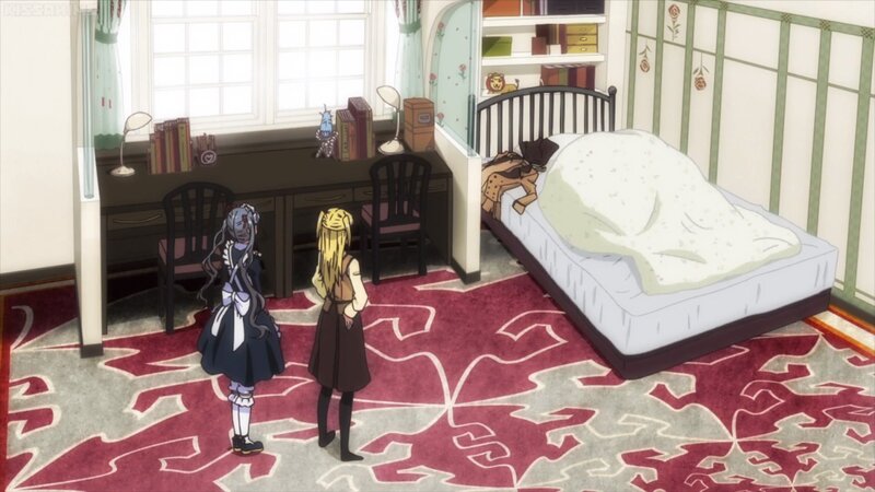 Two Girls in a Bedroom — Red