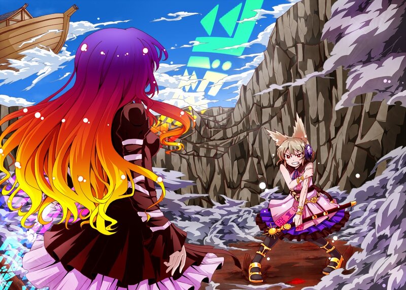 Two Girls in a Canyon