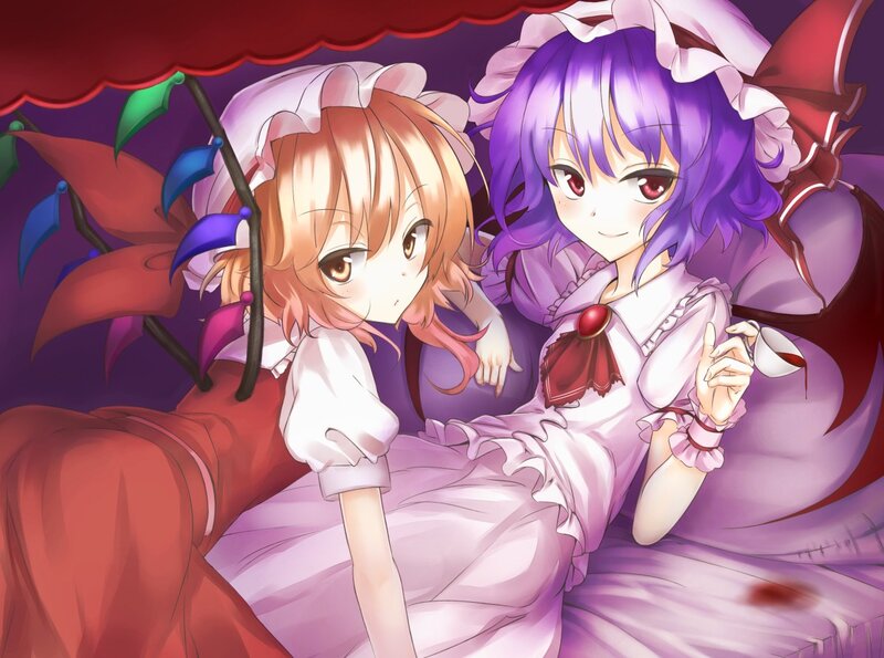 Two girls in a carriage