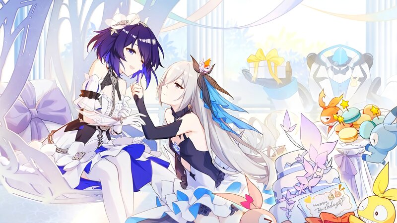 Two Girls in a Celebration