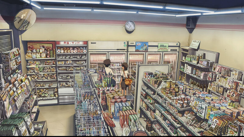 Two Girls in a Convenience Store
