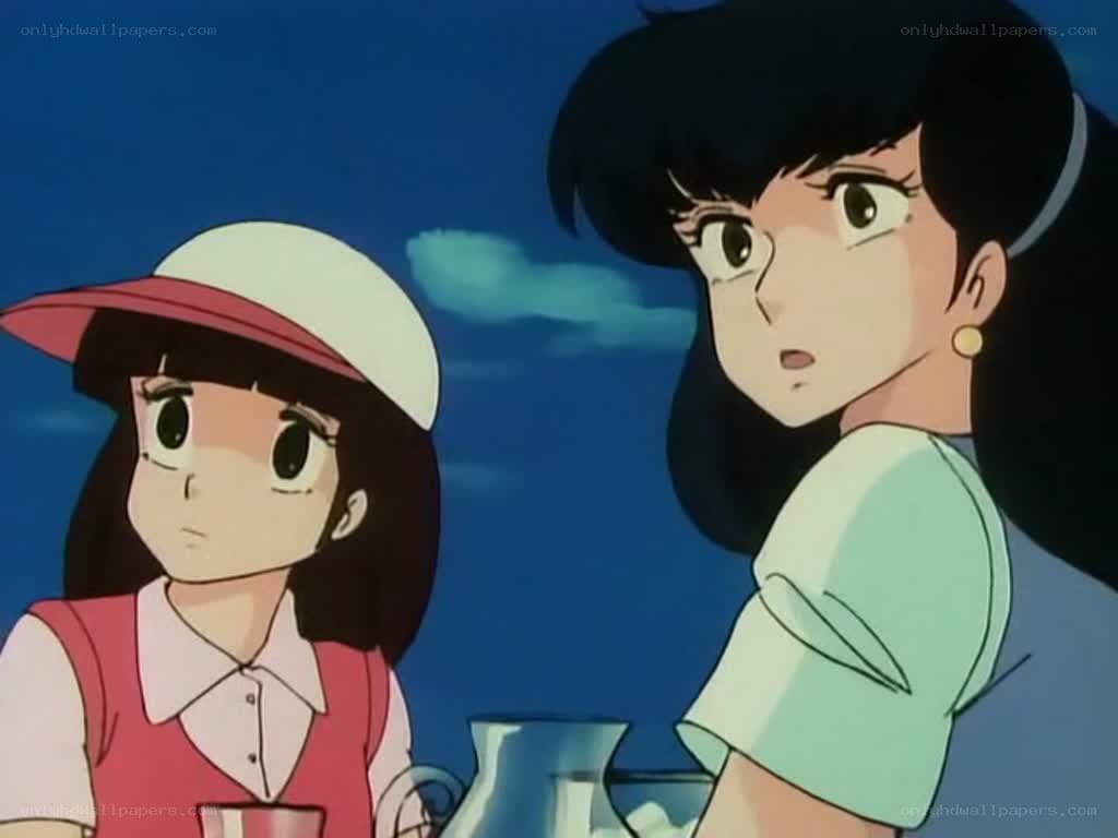 Two girls in a conversation
