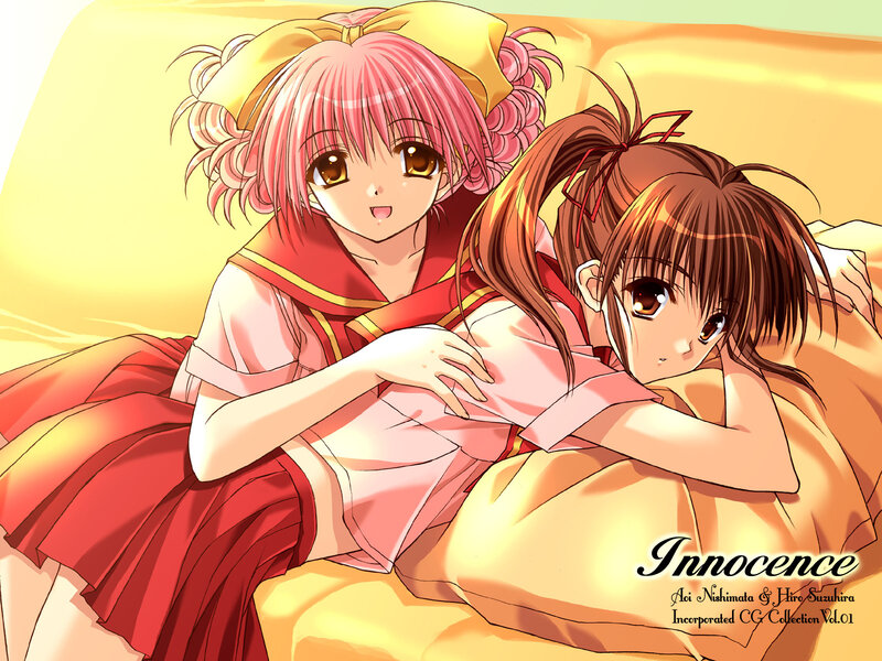 Two girls in a cozy scene