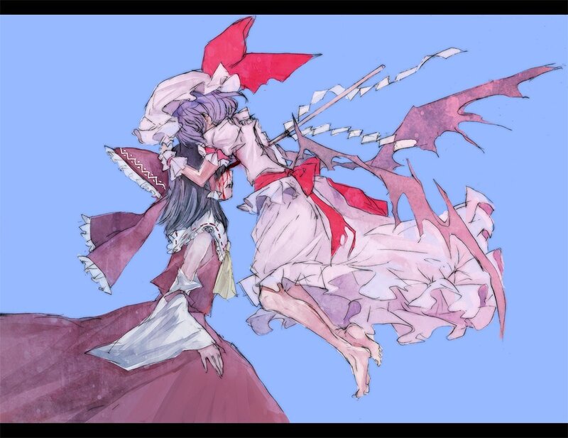Two girls in a dynamic pose