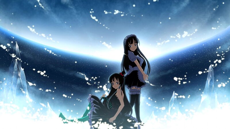 Two Girls in a Fantasy Landscape