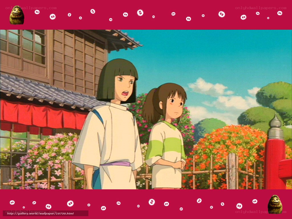 Two girls in a garden scene