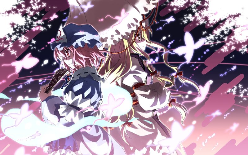 Two girls in a magical battle