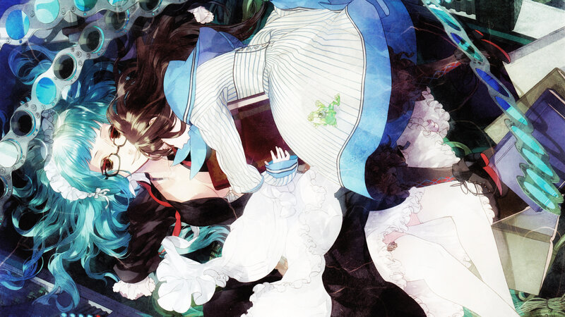 two girls in a mechanical setting