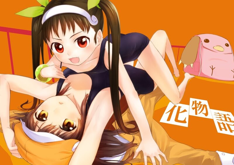 Two girls in a playful pose