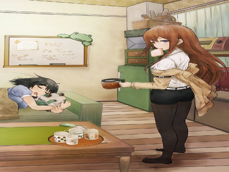 Two Girls in a Room — Brown, Calm