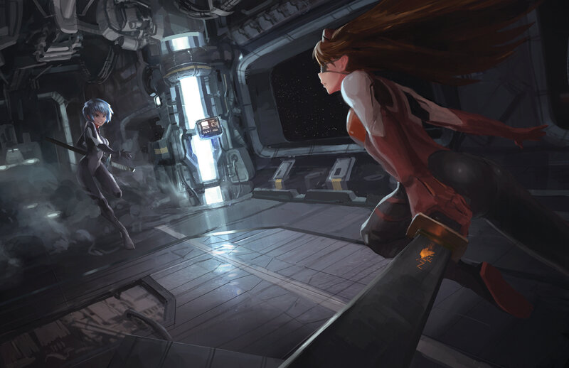 Two Girls in a Spaceship