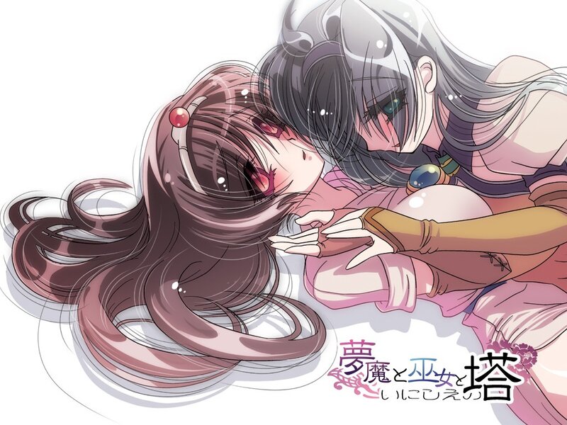 Two girls in a tender moment