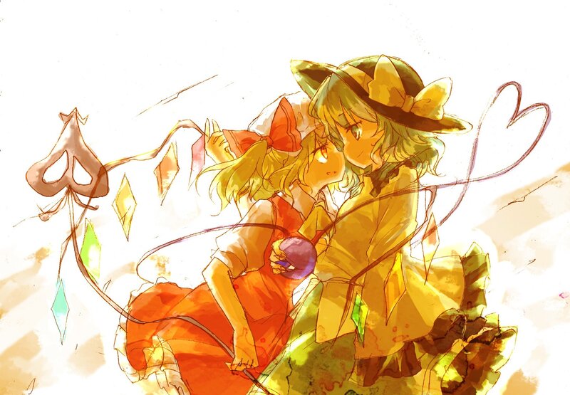 Two girls in a warm embrace