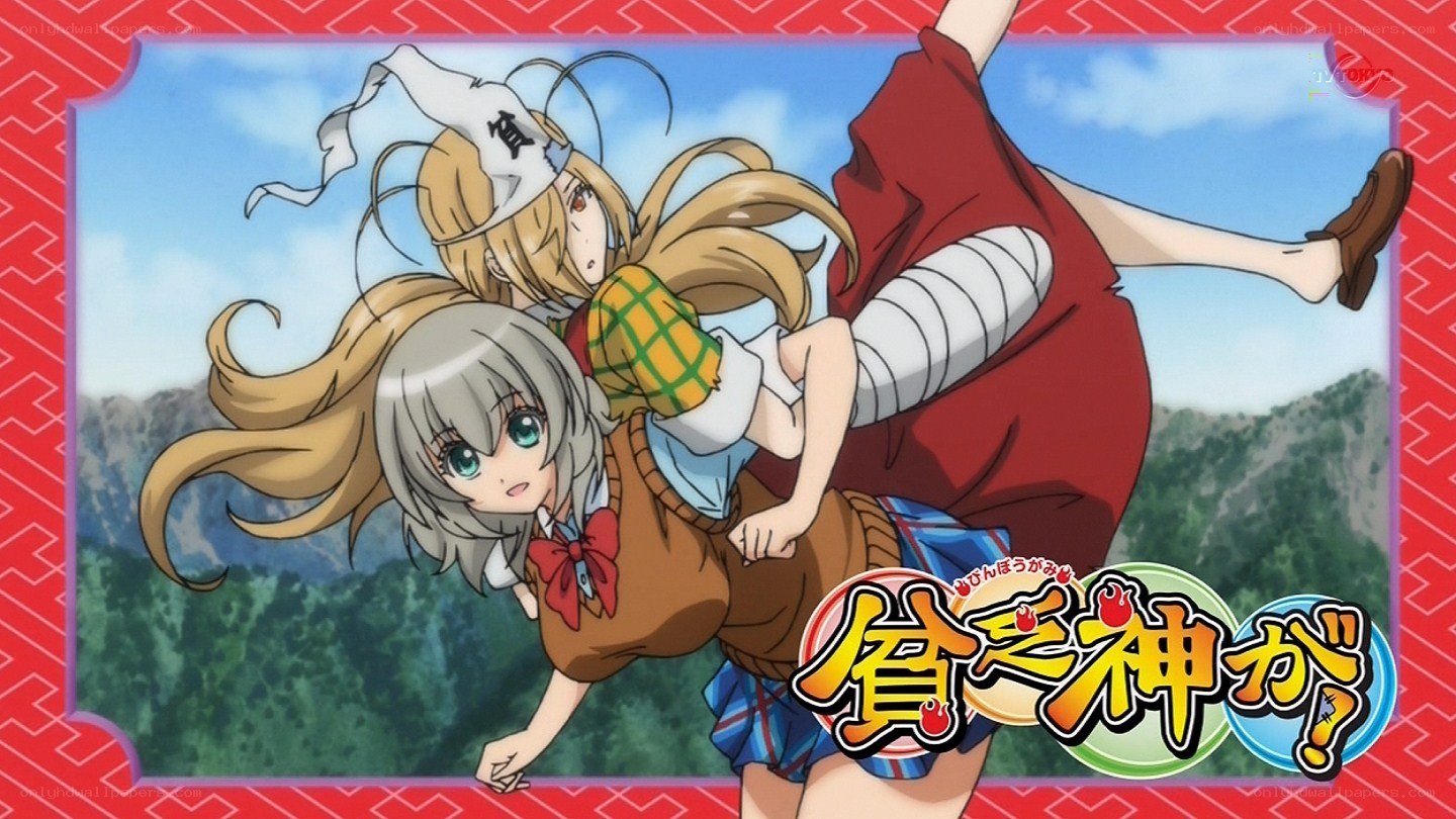 Two girls in action scene