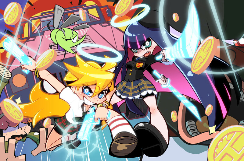 Two Girls in Action