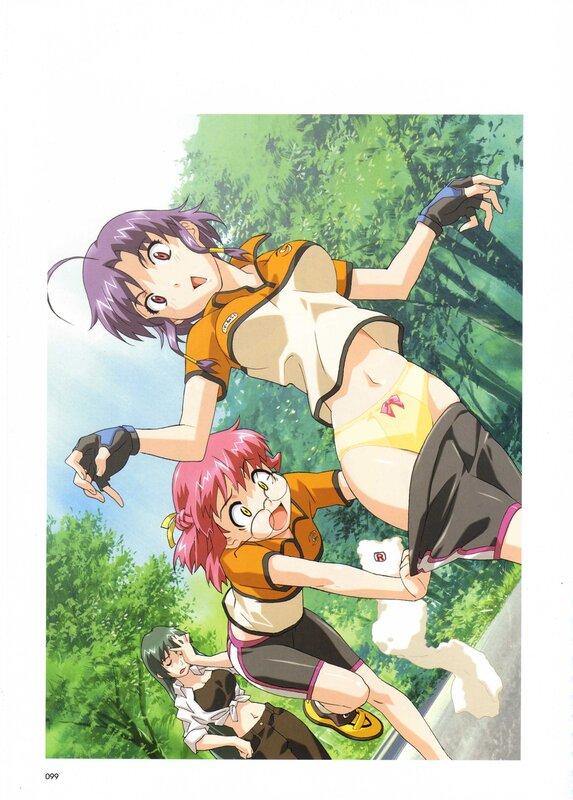 Two Girls in Athletic Wear — Green