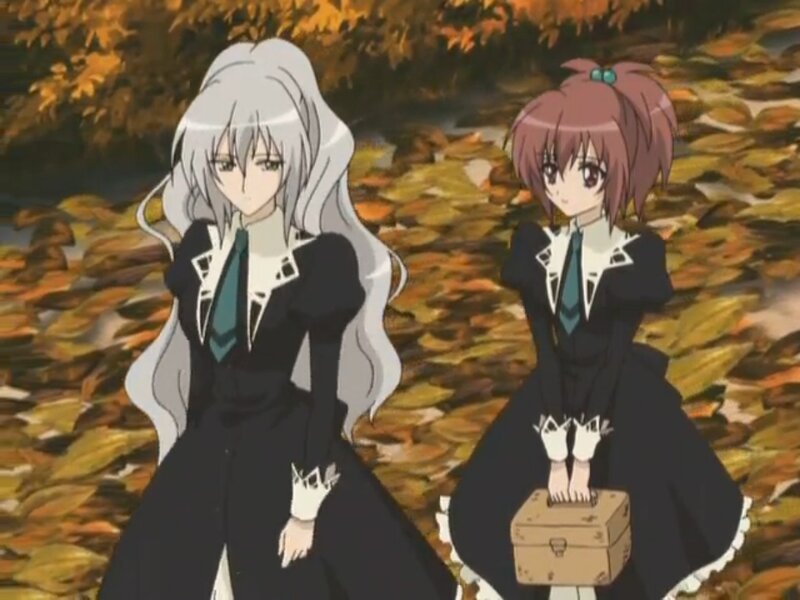 Two Girls in Black Dresses — Calm